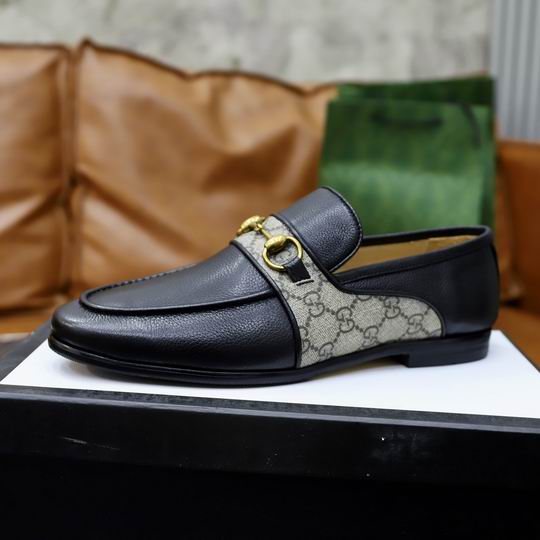 men's Gucci leather shoes-GG6911A